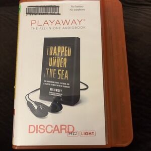 Playaway Audio Book Audiobook Ex Library - Trapped Under The Sea By Neil Swidey